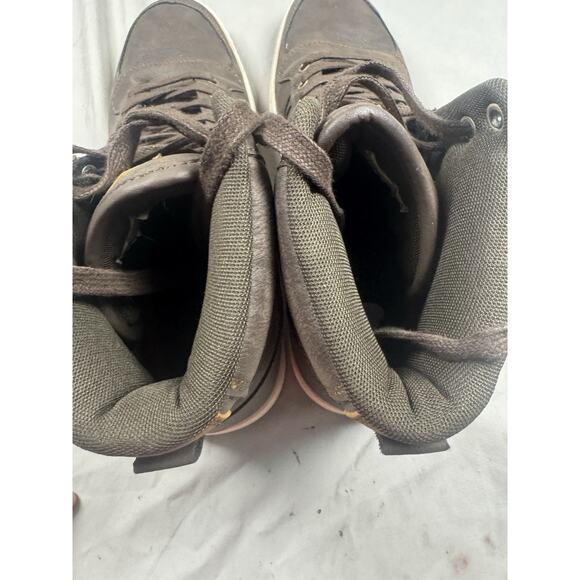 Levi’s Men’s High Top Sneakers Brown Lace Up Casual Shoes Size 11 main image 4
